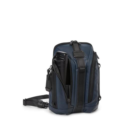 ＜TUMI＞ALPHA BRAVO 「ナイト」スリング  /ネイビーコーテッドキャンバス