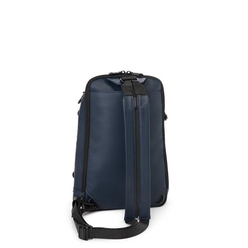 ＜TUMI＞ALPHA BRAVO 「ナイト」スリング  /ネイビーコーテッドキャンバス