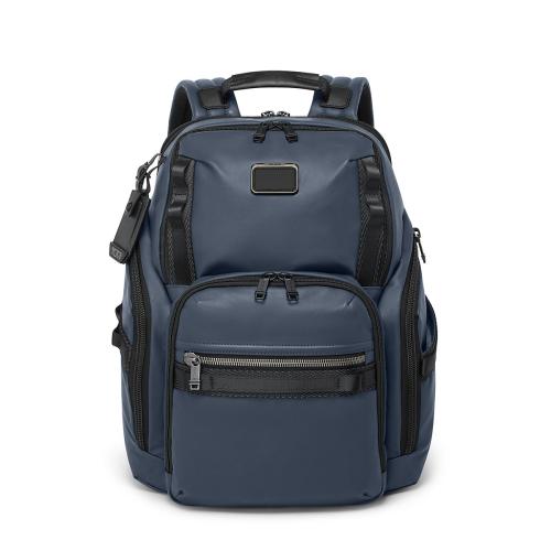 ＜TUMI＞ALPHA BRAVO 「サーチ」バックパック  /ネイビーコーテッドキャンバス