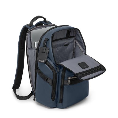 ＜TUMI＞ALPHA BRAVO 「サーチ」バックパック  /ネイビーコーテッドキャンバス
