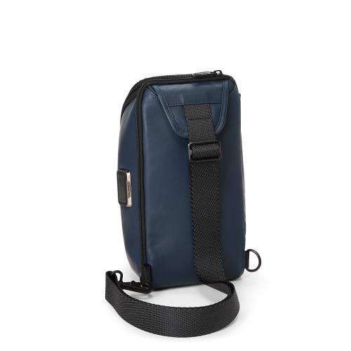 ＜TUMI＞ALPHA BRAVO 「プラトーン」スリング  /ネイビーコーテッドキャンバス