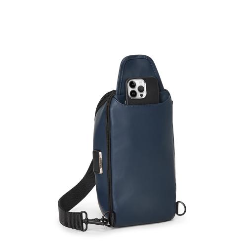 ＜TUMI＞ALPHA BRAVO 「プラトーン」スリング  /ネイビーコーテッドキャンバス