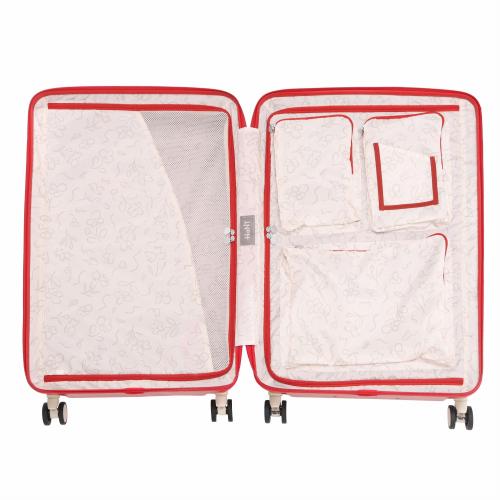 ＜HaNT＞機内預け入れ対応ストッパー付スーツケース87Ｌ　05873