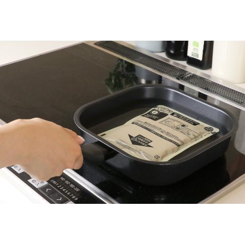 ＜LIV PLUS＞四角すぎる！フライパン IH24cm