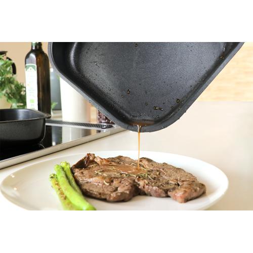 ＜LIV PLUS＞四角すぎる！フライパン IH24cm