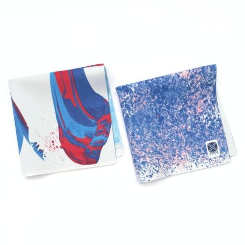 ＜smachi＞クロスチームハンカチ 2枚組（Fセット）