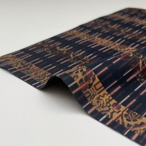 ＜smachi＞菱屋善兵衛 西陣織帯柄ハンカチ 2枚組（Aセット）