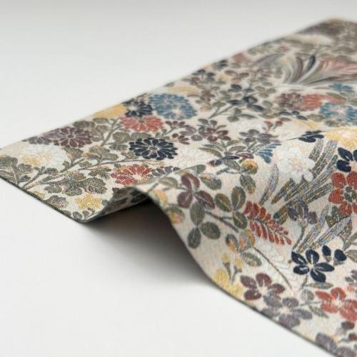 ＜smachi＞菱屋善兵衛 西陣織帯柄ハンカチ 2枚組（Bセット）