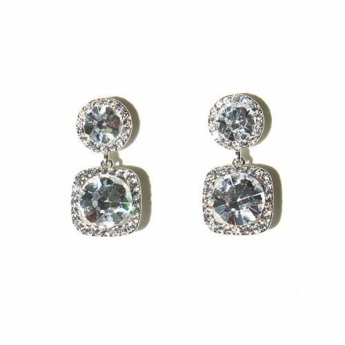 ＜アビステ＞クリスタルガラスピアス