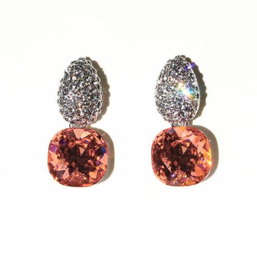 ＜アビステ＞クリスタルガラスピアス