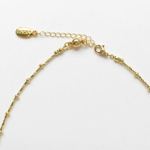 ＜アビステ＞淡水パールショートネックレス