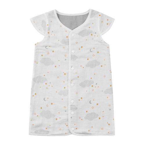 ＜D by DADWAY＞ガーゼスリーパー/ドリーミングスター/ホワイト