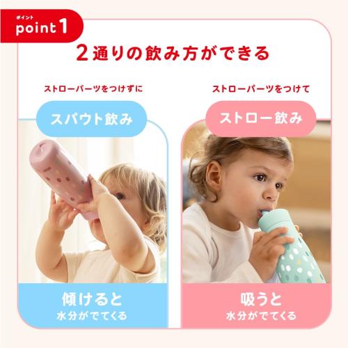 ＜NUK＞ストロー&スパウトタンブラー/450ml