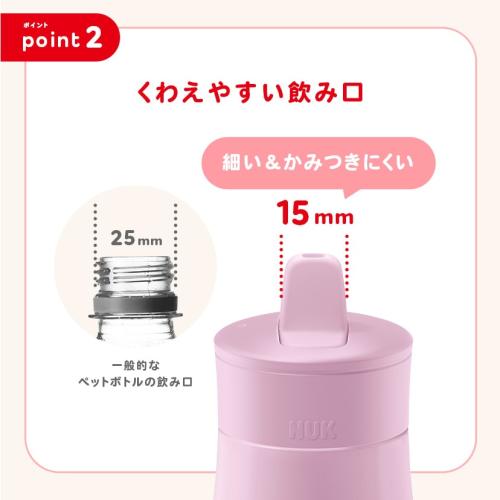 ＜NUK＞ストロー&スパウトタンブラー/450ml