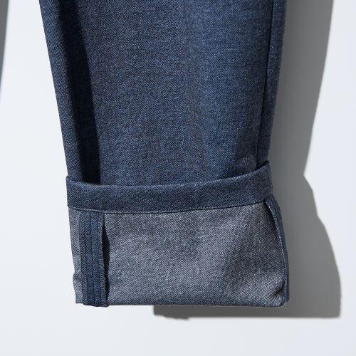 ＜アバハウス＞360°ストレッチ ツイルリバープリント パンツ