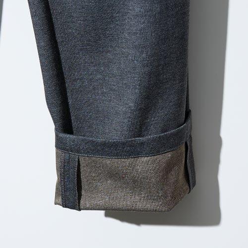 ＜アバハウス＞360°ストレッチ ツイルリバープリント パンツ