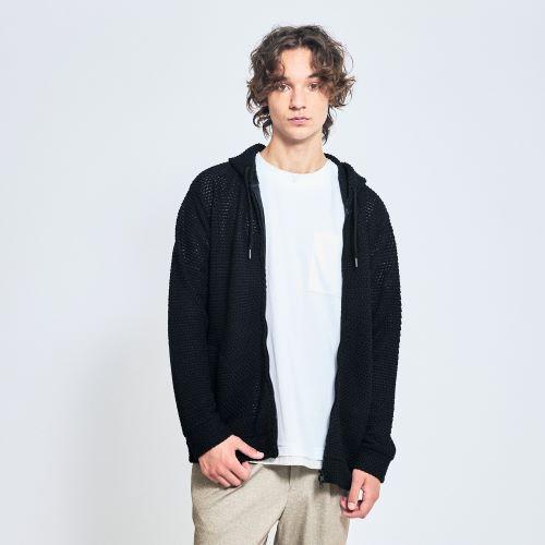 ＜アバハウス＞シェルニットパーカー