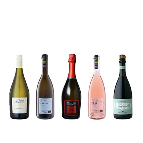 【送料当社負担】イタリア産スパークリング5本セット