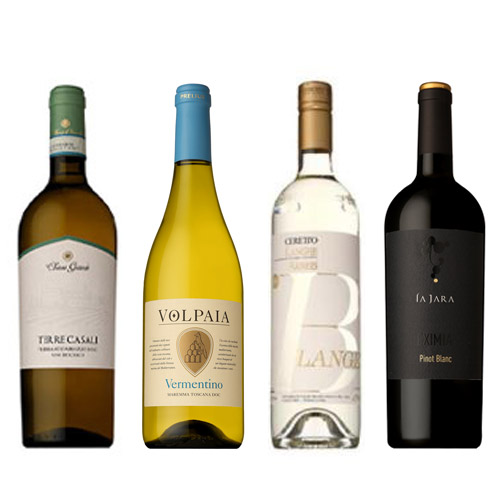 【送料当社負担】イタリア産白ワイン 品種で選ぶ4本セット