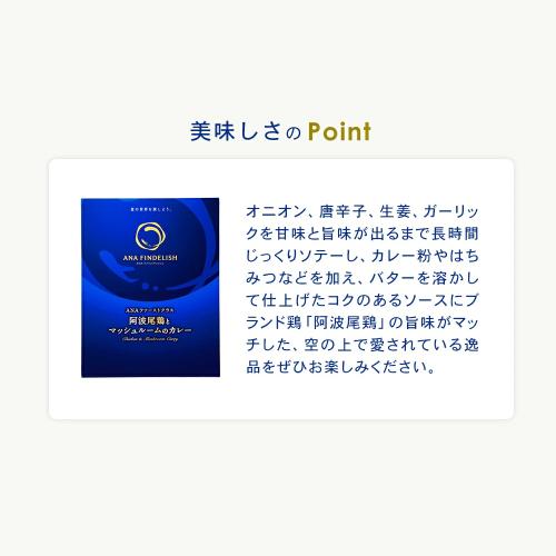 ＜ANA FINDELISH＞オリジナルカレー4種&ビーフコンソメスープセット（カレー4種×各1個+ビーフコンソメスープ1箱）