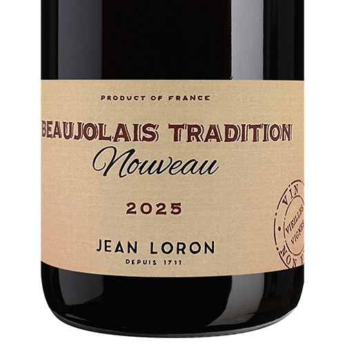 ＜メゾン・ジャン・ロロン＞ボジョレ・ヌーヴォー トラディション【2025】（赤ワイン）