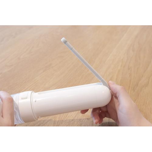 ＜dretec＞充電式おしり洗浄器「ハンディシャワー」PW-102WT