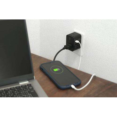 ＜dretec＞トラベルアダプター AD-101