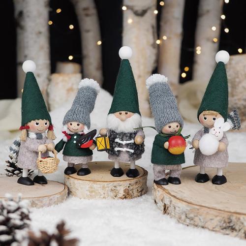 ＜Nordika Nisse＞ノルディカニッセ ランタンを持ったサンタ Nordic Forest