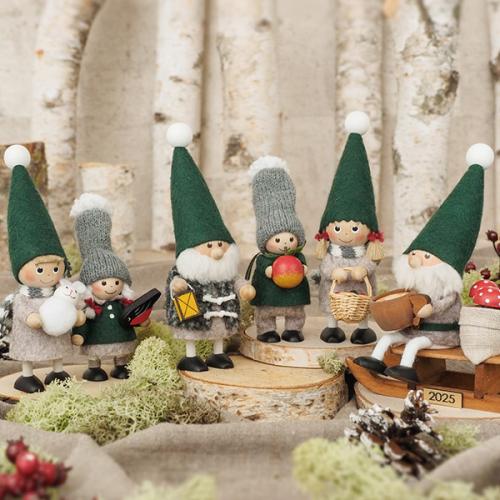 ＜Nordika Nisse＞ノルディカニッセ ランタンを持ったサンタ Nordic Forest