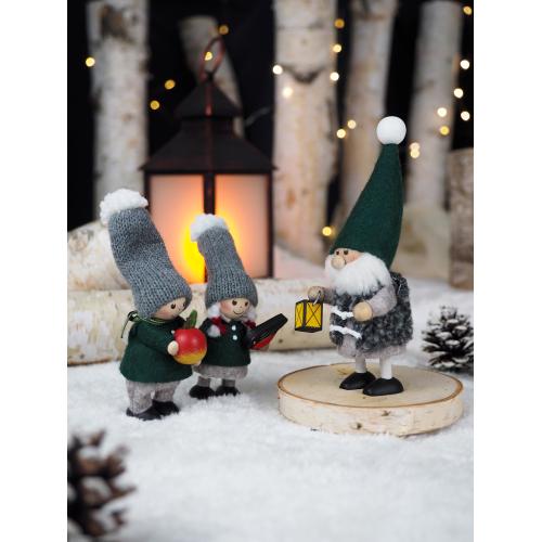 ＜Nordika Nisse＞ノルディカニッセ ランタンを持ったサンタ Nordic Forest