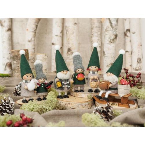 ＜Nordika Nisse＞ノルディカニッセ ベリー摘みの女の子 Nordic Forest