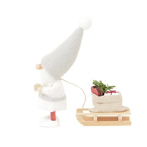 ＜Nordika Nisse＞ノルディカニッセ ハートを届けるサンタ 白