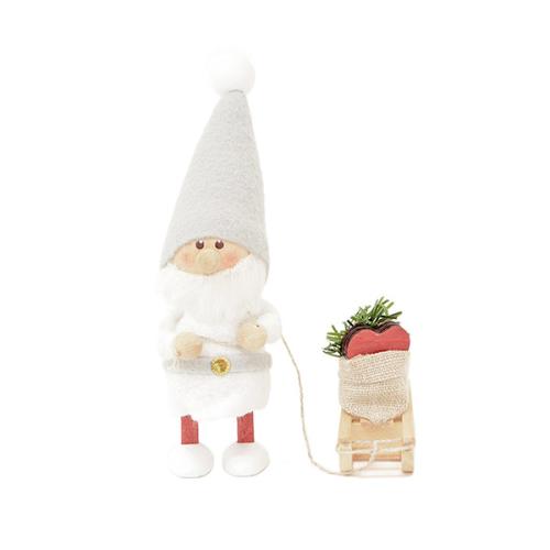 ＜Nordika Nisse＞ノルディカニッセ ハートを届けるサンタ 白