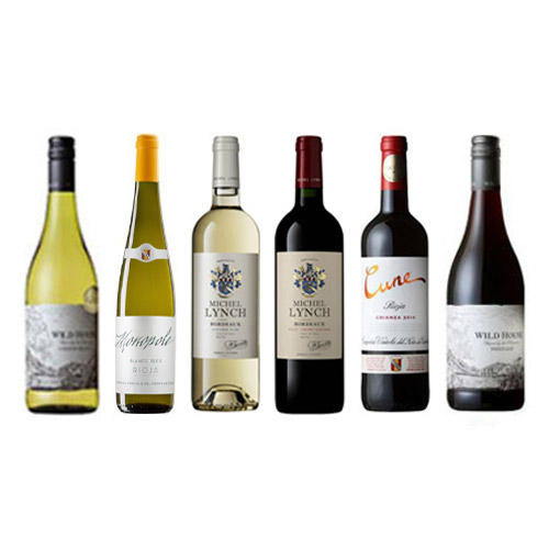 【送料当社負担】和食と愉しみたい！ペアリングワイン6本セット