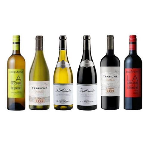 【送料当社負担】洋食と愉しみたい！ペアリングワイン6本セット