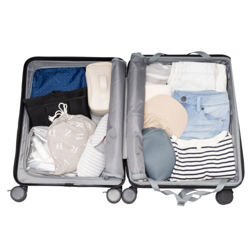 ＜TRAVELIST＞ワイドハンドルキャリー 機内持込 35L