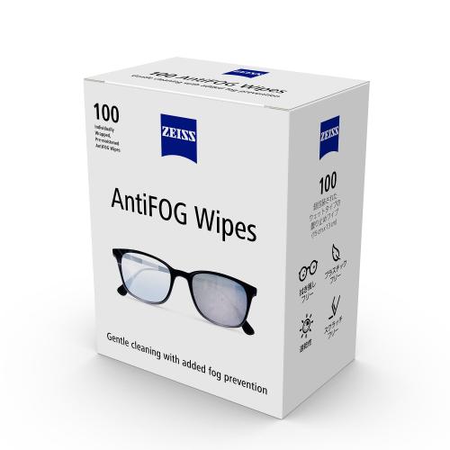 ＜ZEISS＞レンズ曇り止めクリーニングペーパー 100個入