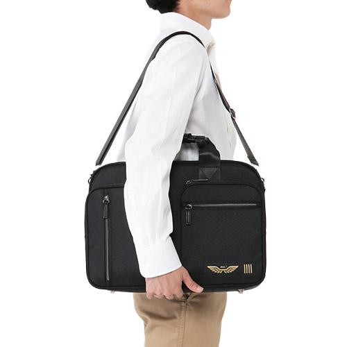 ＜ANAオリジナル＞ユニフォームコレクション　２WAYブリーフバッグ　(パイロット)