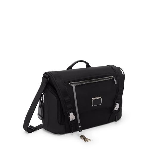 ＜TUMI＞ALPHA BRAVO 「ロードステッド」メッセンジャー / ブラック