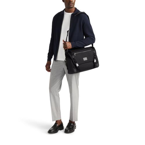 ＜TUMI＞ALPHA BRAVO 「ロードステッド」メッセンジャー / ブラック