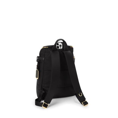 ＜TUMI＞VOYAGEUR 「イモージェン」バックパック / ブラック/ゴールド