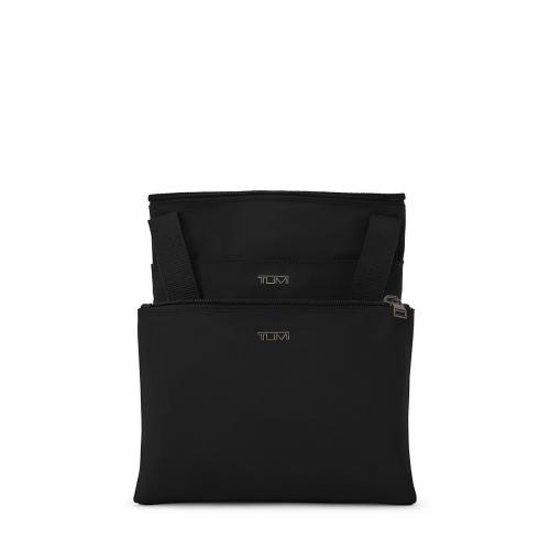 ＜TUMI＞VOYAGEUR ジャスト・イン・ケース・ミディアム・トート / ブラック/ガンメタル