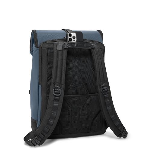 ＜TUMI＞ALPHA BRAVO 「サーヴェイランス」バックパック / ネイビーコーテッドキャンバス