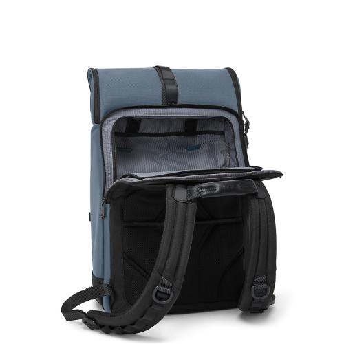 ＜TUMI＞ALPHA BRAVO 「サーヴェイランス」バックパック / ネイビーコーテッドキャンバス