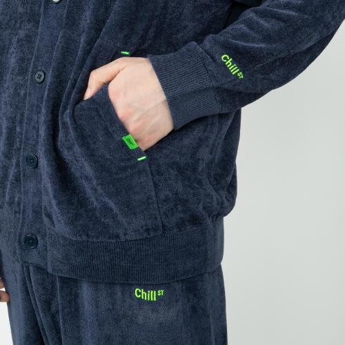 ＜ChillST＞Cloud pile Cardigan + Cloud pile Pants