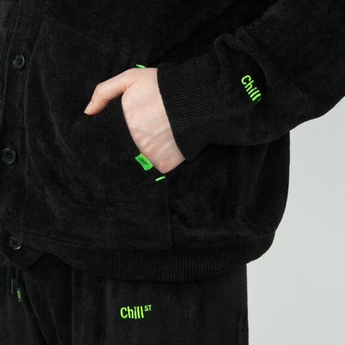 ＜ChillST＞Cloud pile Cardigan + Cloud pile Pants