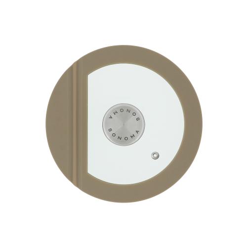 ＜LIV PLUS＞ソノマ ガラス蓋 20cm グレージュ