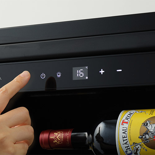 ＜ワインセラー＞ブリリアント40 inv(BU-138i)L右取手