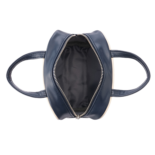 ＜ANAオリジナル＞レトロモチーフ  エアラインバッグ風スクエアポーチ（ネイビー）