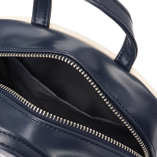 ＜ANAオリジナル＞レトロモチーフ  エアラインバッグ風スクエアポーチ（ネイビー）